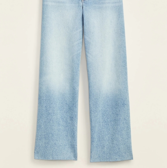 Old Navy Wide Leg High Waisted Jeans - Picture 4 of 4